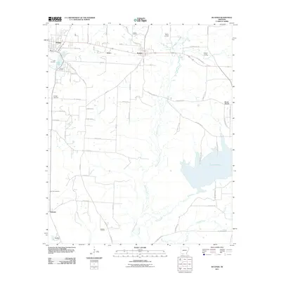 2011 Map of Buckner, 2011 Print