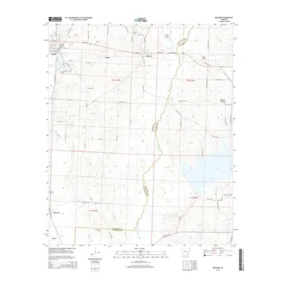 2014 Map of Buckner, 2014 Print