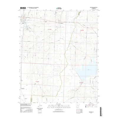 2017 Map of Buckner, 2017 Print