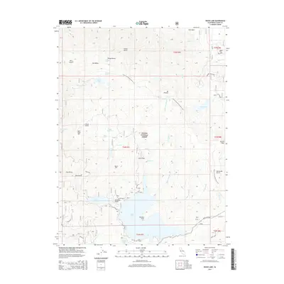 2015 Map of Bucks Lake, 2015 Print