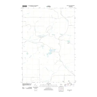 2010 Map of Bucks Lake, 2010 Print