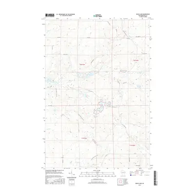 2015 Map of Bucks Lake, 2015 Print
