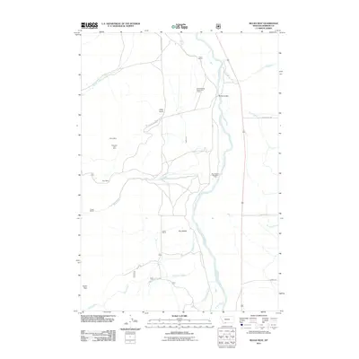 2011 Map of Bucks Nest, 2011 Print