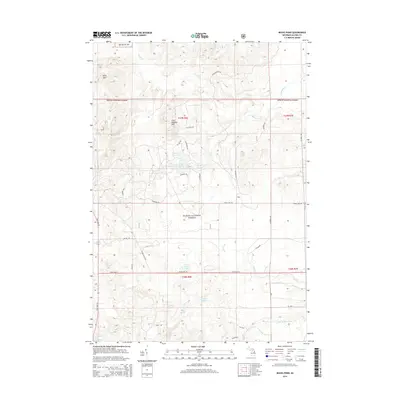 2014 Map of Bucks Pond, 2014 Print