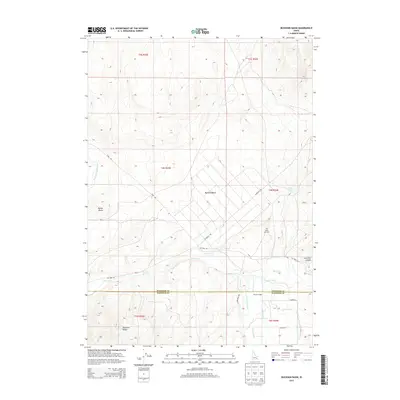 2013 Map of Buckskin Basin, 2013 Print