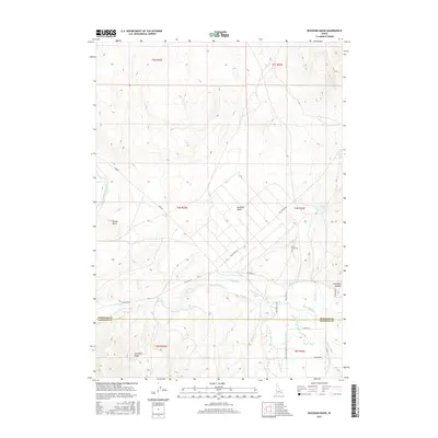 2017 Map of Buckskin Basin, 2017 Print