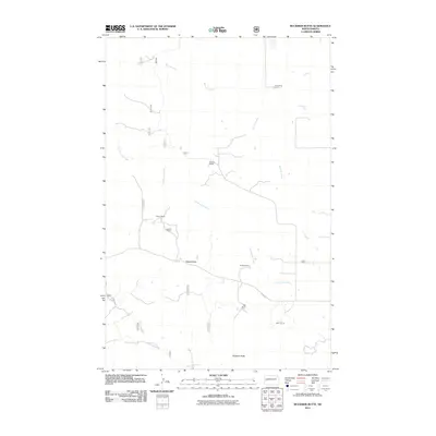 2011 Map of Buckskin Butte, 2011 Print