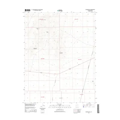 2014 Map of Buckskin Hills, 2014 Print
