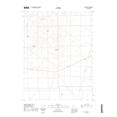 2020 Map of Buckskin Hills, 2020 Print