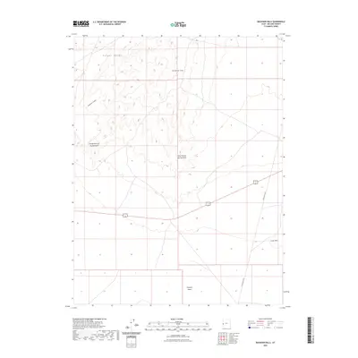 2023 Map of Buckskin Hills, 2023 Print