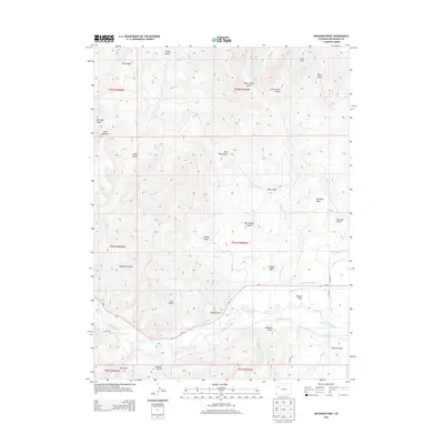 2013 Map of Buckskin Point, 2013 Print