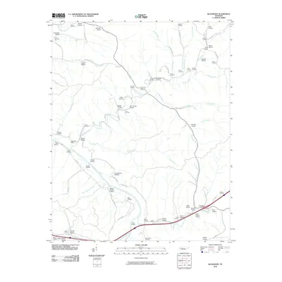 2010 Map of Bucksnort, 2010 Print