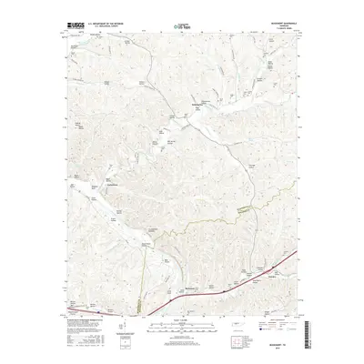 2016 Map of Bucksnort, 2016 Print