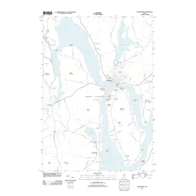 2011 Map of Bucksport, 2011 Print