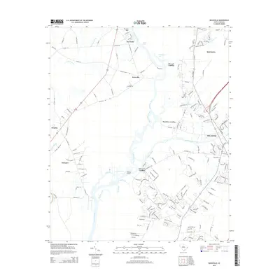 2014 Map of Bucksville, 2014 Print