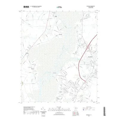 2020 Map of Bucksville, 2020 Print