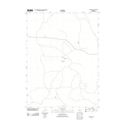 2011 Map of Bucktail, 2011 Print