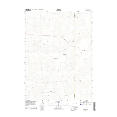 2014 Map of Bucktail, 2014 Print