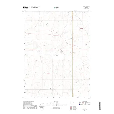 2017 Map of Bucktail, 2017 Print