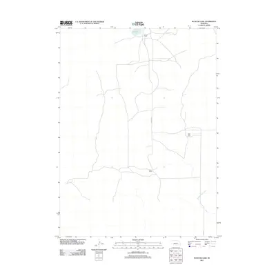 2011 Map of Bucktail Lake, 2011 Print