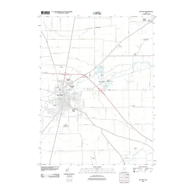 2010 Map of Bucyrus, 2010 Print