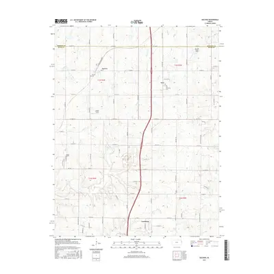 2015 Map of Bucyrus, 2015 Print