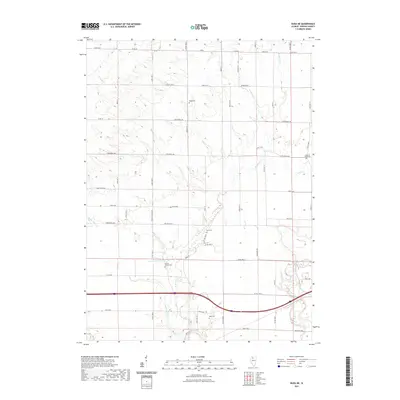 2021 Map of Buda NE, 2021 Print