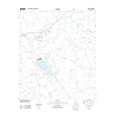 2012 Map of Bude, 2012 Print