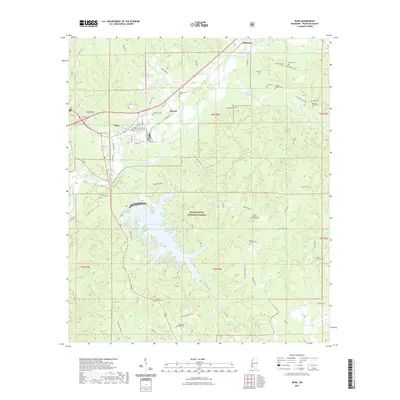2021 Map of Bude, 2021 Print