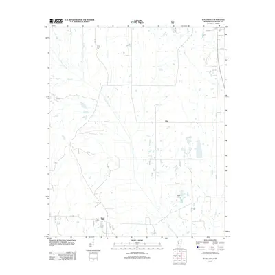 2012 Map of Buena Vista, 2012 Print