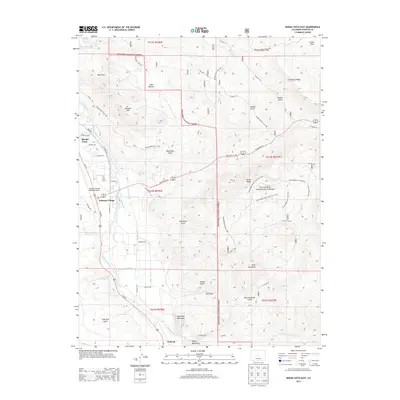 2013 Map of Buena Vista East, 2013 Print