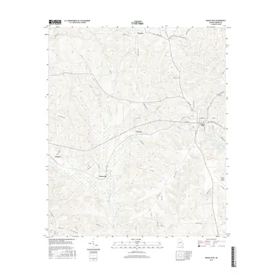 2017 Map of Buena Vista, 2017 Print