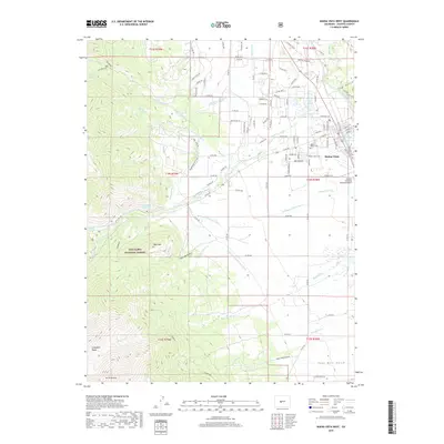 2019 Map of Buena Vista West, 2019 Print