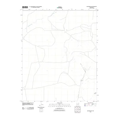 2010 Map of Bueyeros NE, 2010 Print