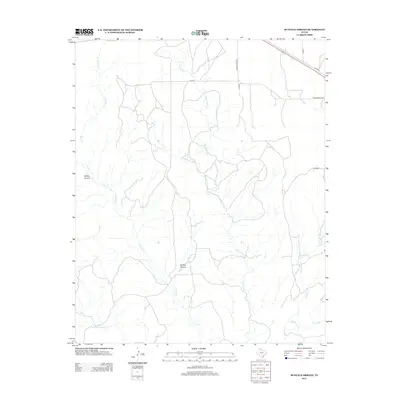2012 Map of Buffalo Arroyo, 2012 Print