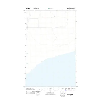 2013 Map of Buffalo Bay NE, 2013 Print