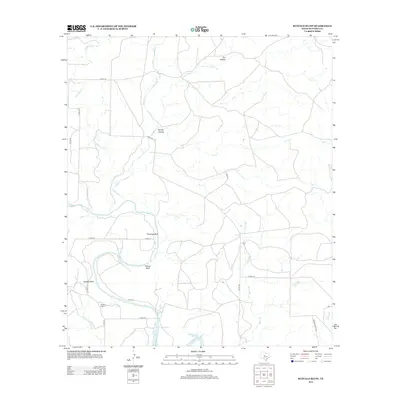 2013 Map of Buffalo Bluff, 2013 Print