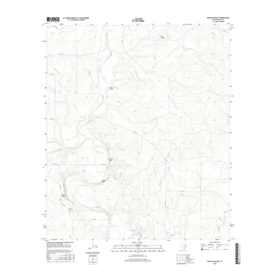 2016 Map of Buffalo Bluff, 2016 Print
