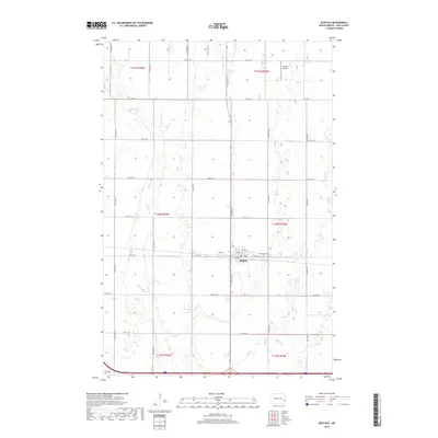 2018 Map of Buffalo, 2018 Print