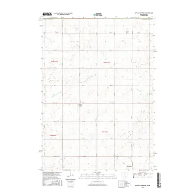 2015 Map of Buffalo Center NE, 2015 Print