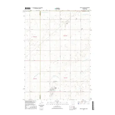2015 Map of Buffalo Center, 2015 Print