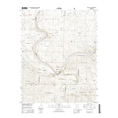 2014 Map of Buffalo City, 2014 Print