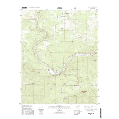 2017 Map of Buffalo City, 2017 Print