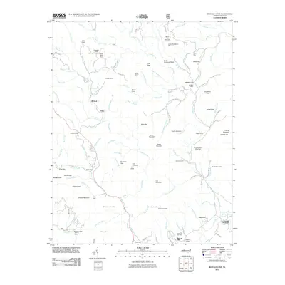 2011 Map of Buffalo Cove, 2011 Print