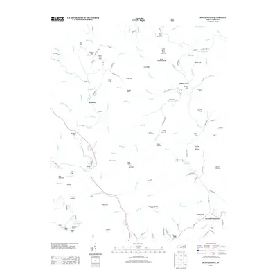 2013 Map of Buffalo Cove, 2013 Print