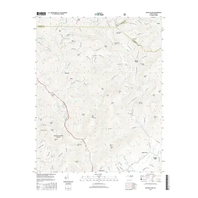 2016 Map of Buffalo Cove, 2016 Print