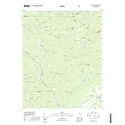 2019 Map of Buffalo Cove, 2019 Print