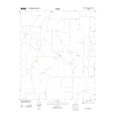 2012 Map of Buffalo Creek, 2012 Print