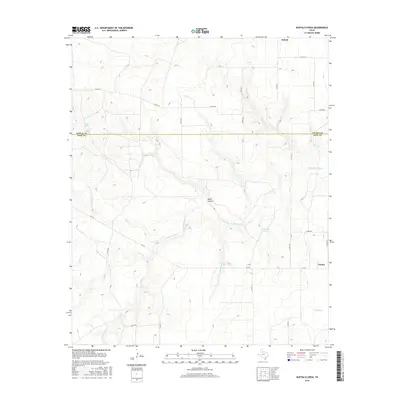 2016 Map of Buffalo Creek, 2016 Print