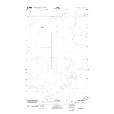 2011 Map of Buffalo Creek, 2011 Print